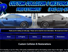 Tablet Screenshot of ccollision.com